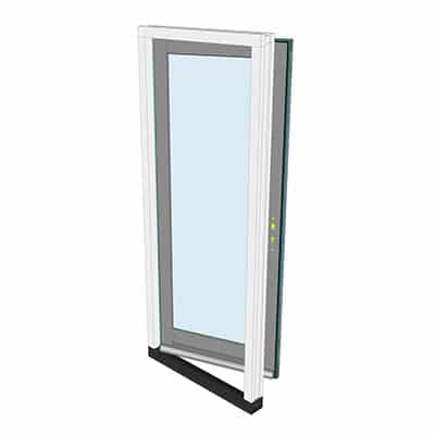 Tuindeur binnendraaiend