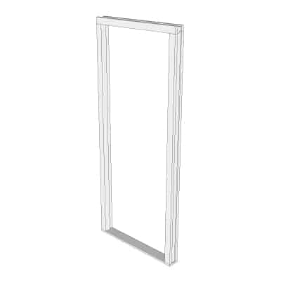 Binnendeur kozijn stomp binnendraaiend